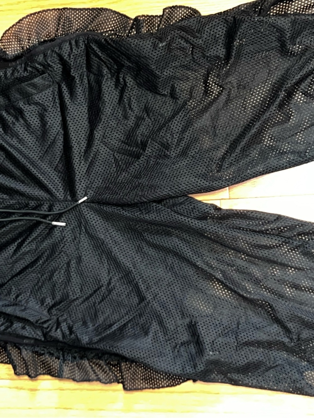 Puma Black and Green Logo Athletic Shorts